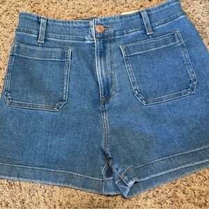 LC Lauren Conrad Classic Blue Jean Shorts